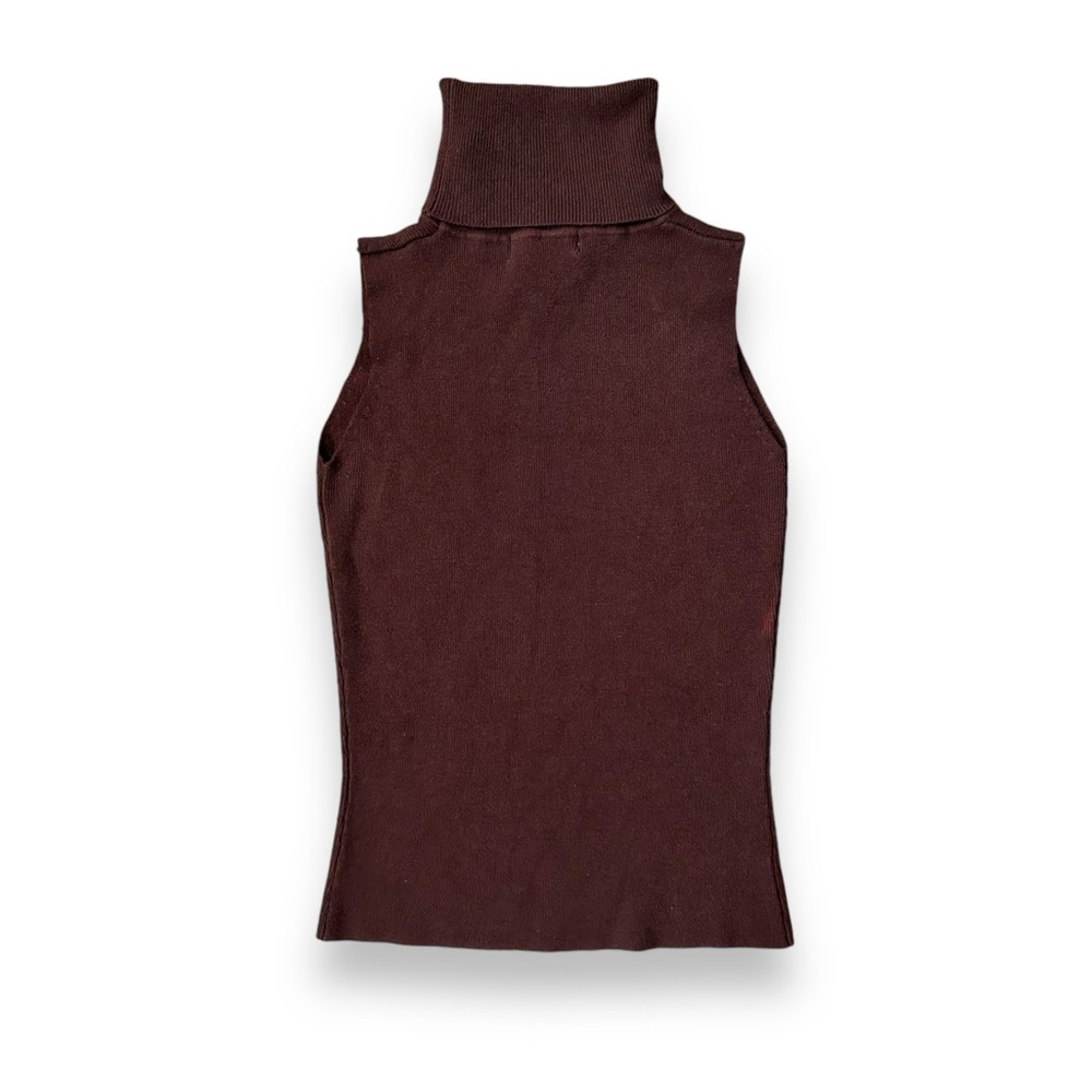 Sleeveless Turtleneck Sweater Women’s Size Medium